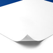 Poster avec le drapeau de la Finlande (Coin)