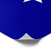 Poster avec le drapeau de l'Australie (Coin)