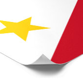 Poster avec le drapeau des Philippines (Coin)