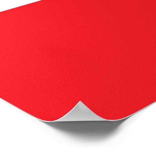 Poster avec le drapeau du Liban (Coin)