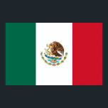 Poster avec le drapeau du Mexique<br><div class="desc">Belle énorme affiche avec le drapeau du Mexique. Ce produit est personnalisable.</div>