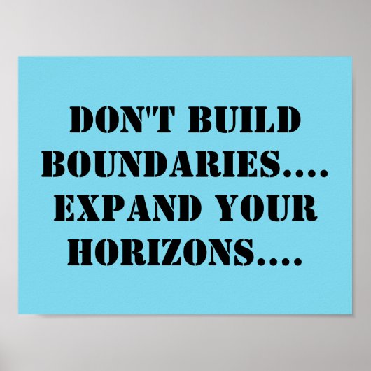 Poster avec message d'initié (Devant)
