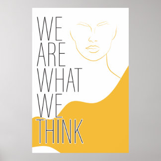 Poster avec message inspirant