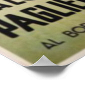 Poster avec mignon bébé sur vintage Ad Poster (Coin)