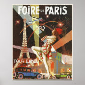 Poster avec Paris Art Déco Imprimer dans les année (Devant)