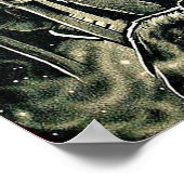 Poster avec peinture d'amérindien (Coin)