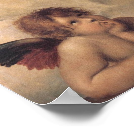 Poster avec peinture d'anges (Coin)