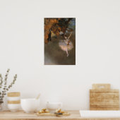 Poster Avec Peinture Edgar Degas (Cuisine)