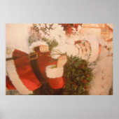 Poster avec Père Noël (Devant)
