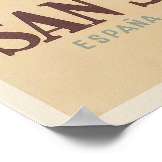 Poster avec San Sebastian (Coin)