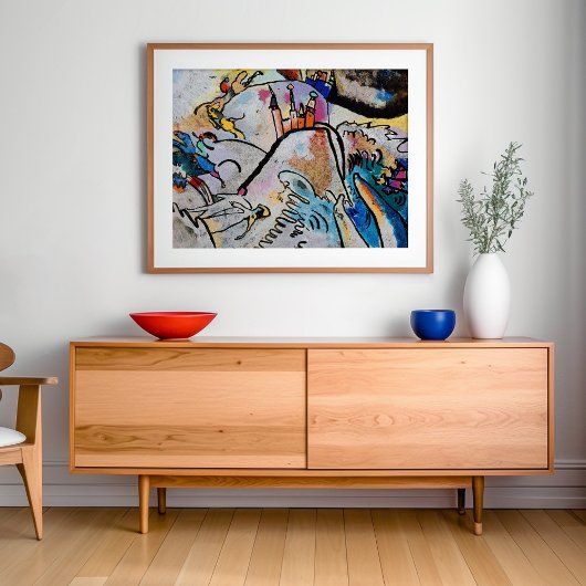 Poster Avec Soleil | Kandinsky
