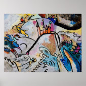 Poster Avec Soleil | Kandinsky (Devant)