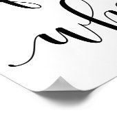 Poster Avec Tout Mon Coeur Pour Mon Mariage De Toute Ma V (Coin)