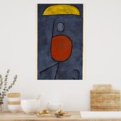 Poster Avec un parapluie par Paul Klee (Cuisine)