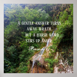 Poster avec un verset biblique