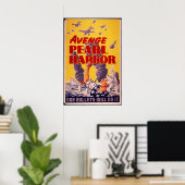 Poster Avenge Pearl Harbour (Bureau à domicile)