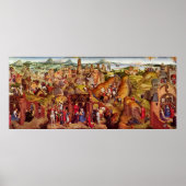 Poster Avent et triomphe du Christ Hans Memling 1480 (Devant)