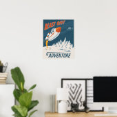 Poster Aventure (Bureau à domicile)