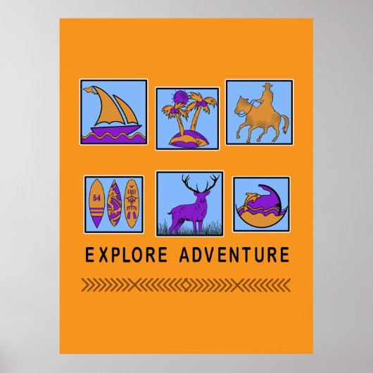 Poster aventure (Devant)