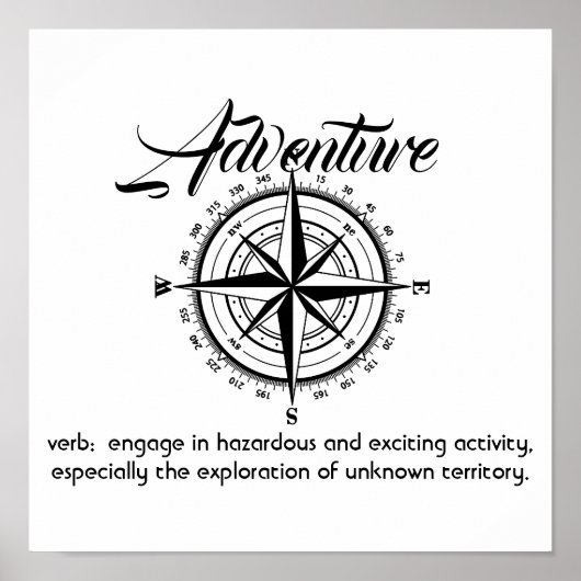 Poster Aventure (Devant)
