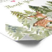 Poster Aventure animale de cerfs Prières de campeur pour  (Coin)