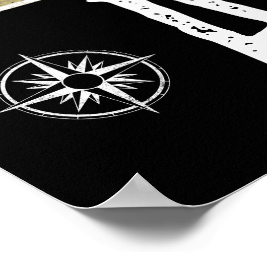 Poster Aventure Attend (Coin)