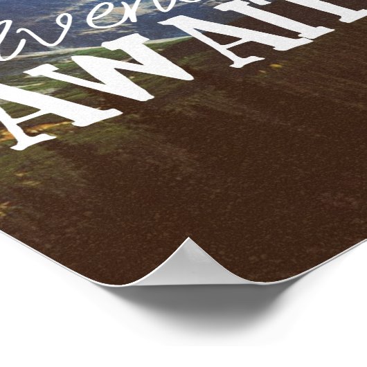 Poster Aventure Attend (Coin)