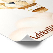 Poster Aventure Attente - Neutre (Coin)