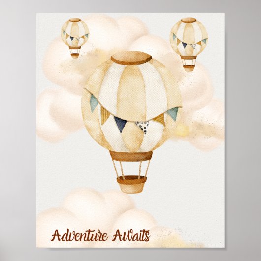 Poster Aventure Attente - Neutre (Devant)