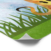 Poster Aventure Await - Gorilla Hippo et Meerkat (Coin)