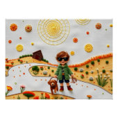 Poster Aventure Cosmique (Devant)