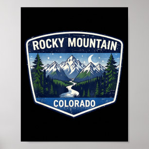Poster Aventure de randonnée dans la nature du Colorado m
