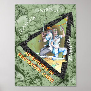 Poster AVENTURE DES SOINS RESPIRATOIRES par Slipperywindo