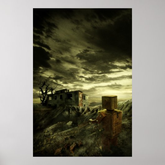 Poster Aventure du petit robot (Devant)