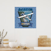 Poster Aventure hydravion (Cuisine)