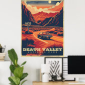 Poster Aventure rétrospective dans la vallée de la Mort ( (Bureau à domicile)