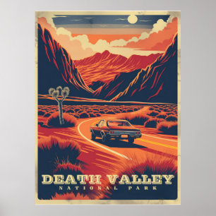 Poster Aventure rétrospective dans la vallée de la Mort (