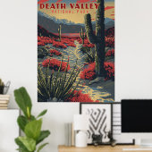 Poster Aventure rétrospective dans la vallée de la Mort ( (Bureau à domicile)