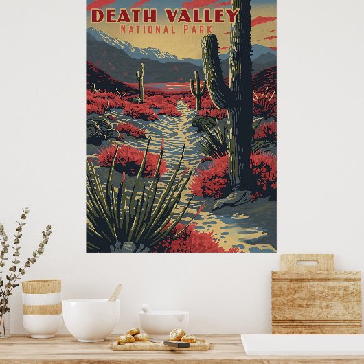 Poster Aventure rétrospective dans la vallée de la Mort ( (Cuisine)