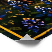 Poster Aventure Texas Lone Star Skyline Désert Coucher de (Coin)