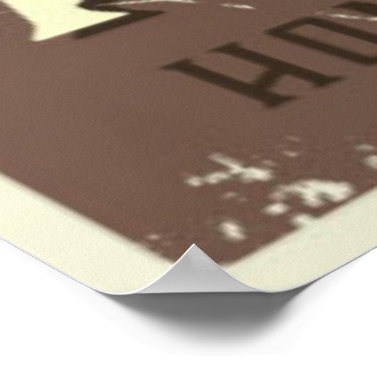 Poster aventure vintage en camping (Coin)