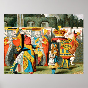 Poster Aventures d'Alice au Pays des Merveilles Reine de