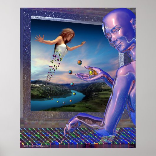 Poster Aventures dans un ordinateur (Devant)