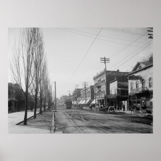 Poster Avenue centrale (Devant)