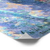 Poster Avenue dans la pluie par Frederick Childe Hassam (Coin)