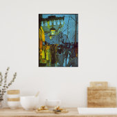 Poster Avenue De Clichy par Louis Anquetin (Cuisine)