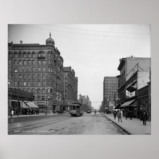 Poster Avenue Hennepin (Devant)