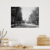 Poster Avenue Sherman (Cuisine)