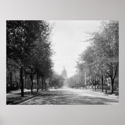 Poster Avenue Sherman (Devant)