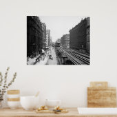 Poster Avenue Wabash (Cuisine)